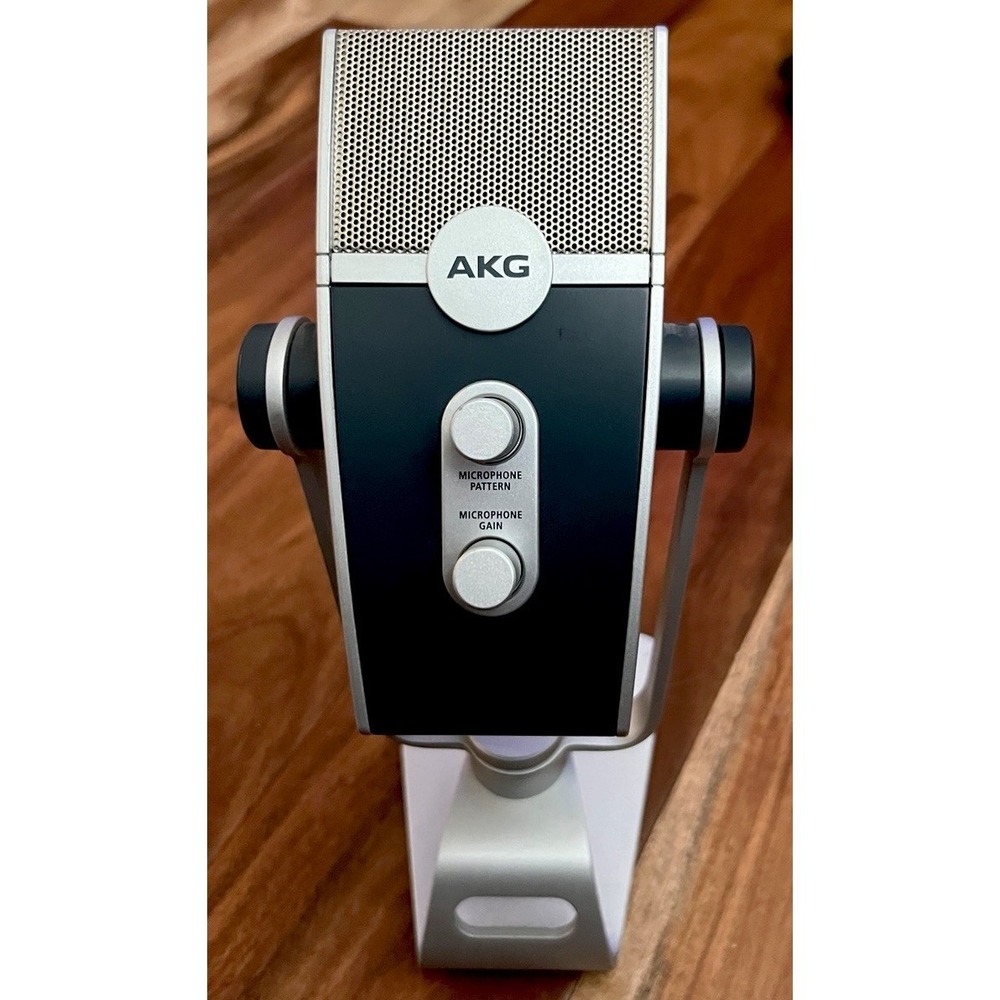 AKG Lyra Microphone 192 kHz for Podcast Studio Music Video - C44USB